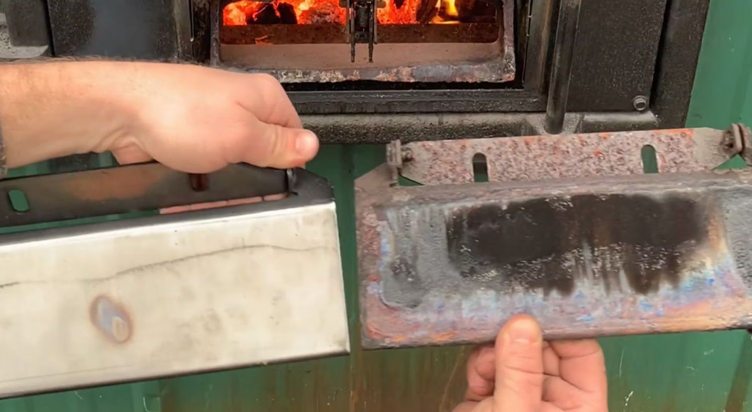 Replacing Damper on an Outdoor Wood Furnace