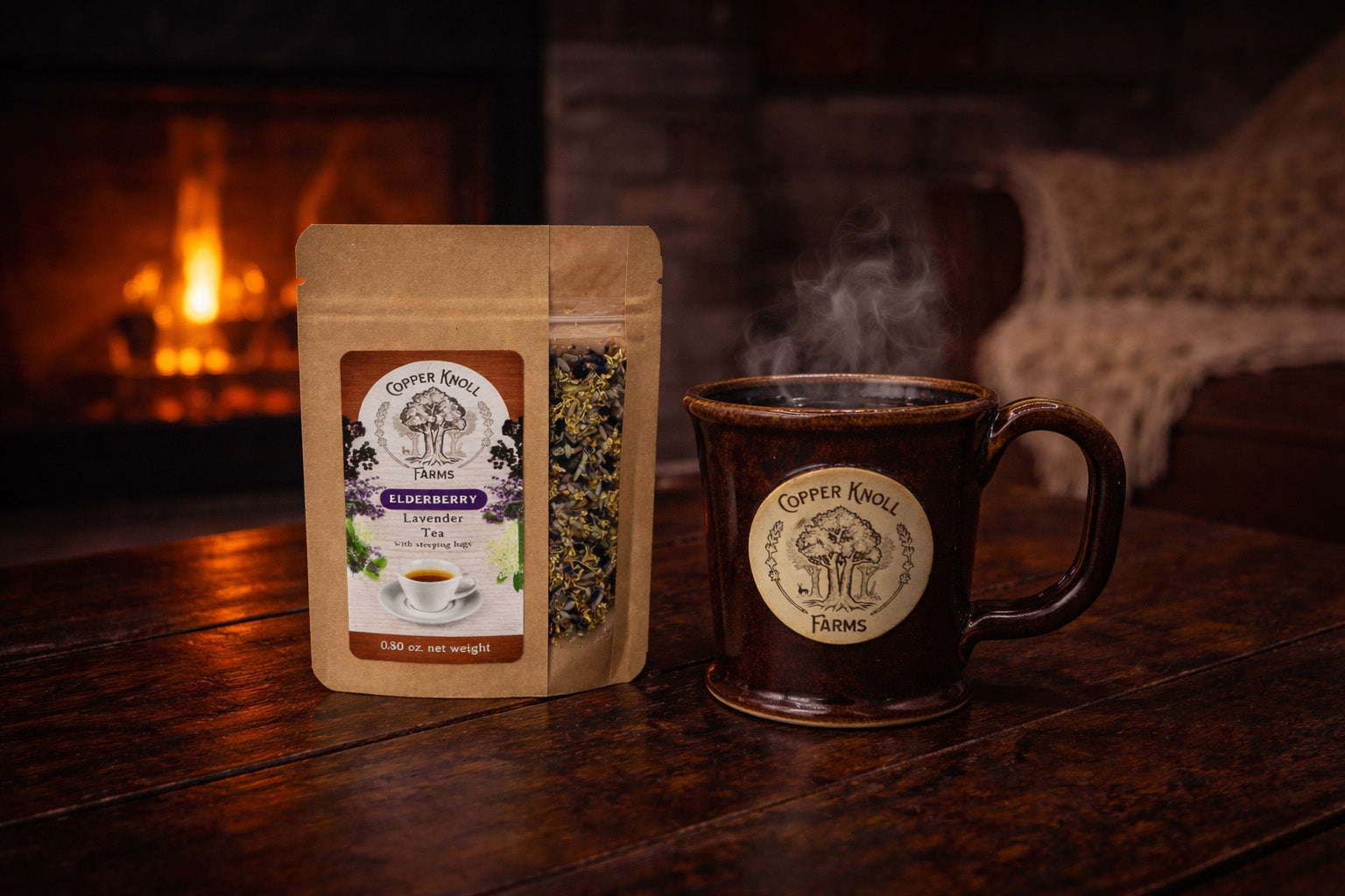 A Cozy At-Home Date Night with Lavender and Elderberries