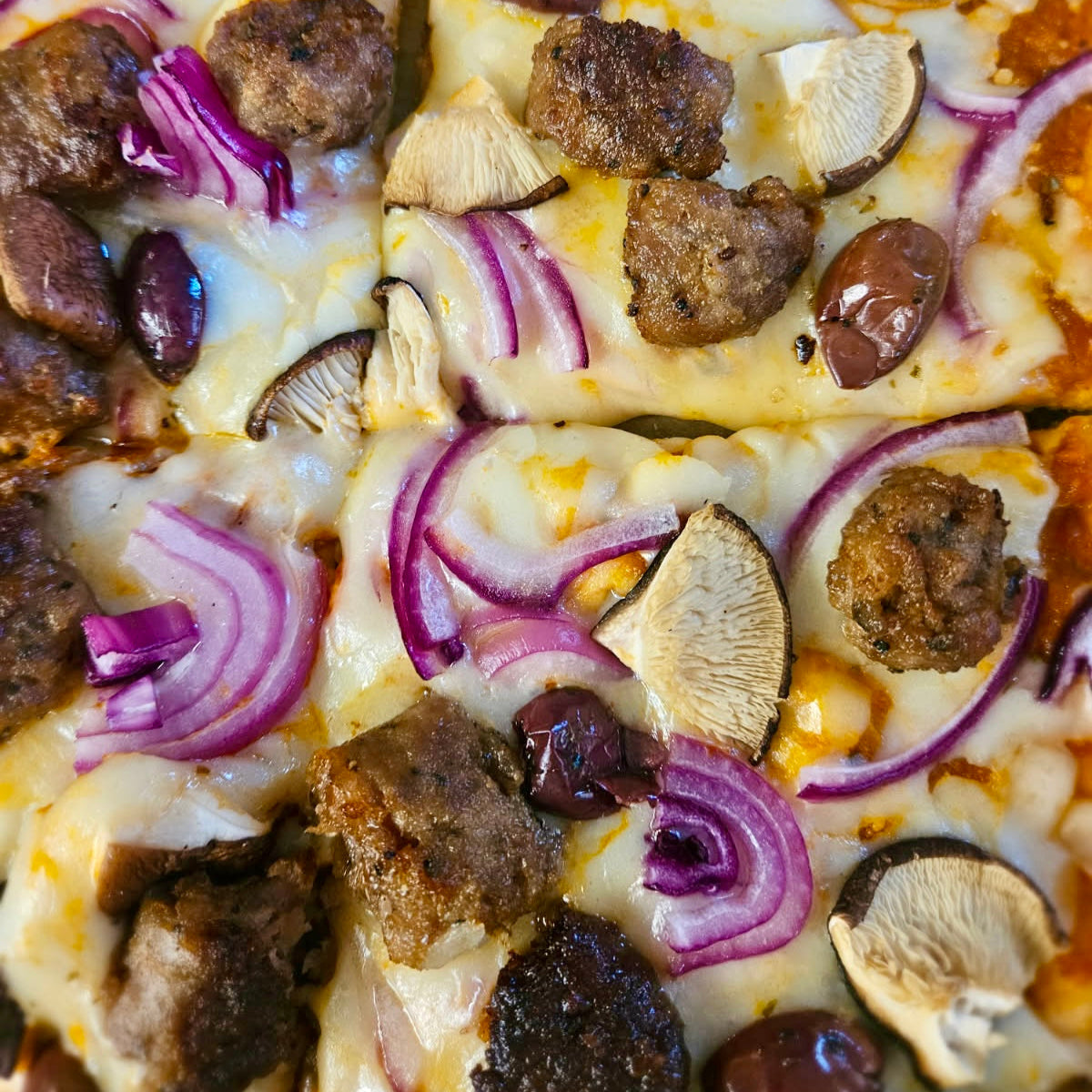 Shiitake Mushroom Pizza