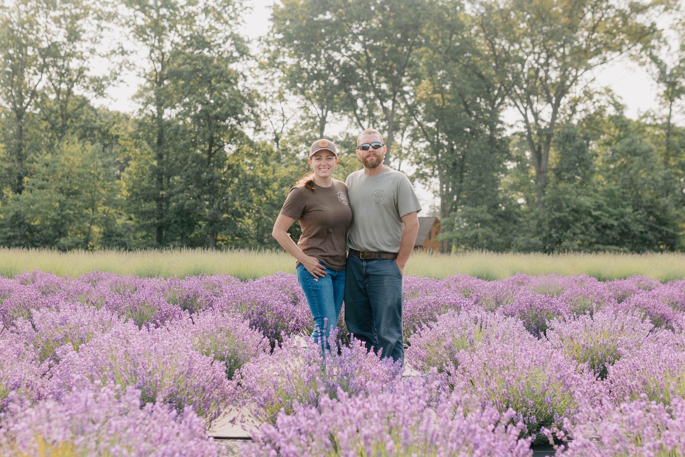 Kimberly and Chester of Copper Knoll Farms