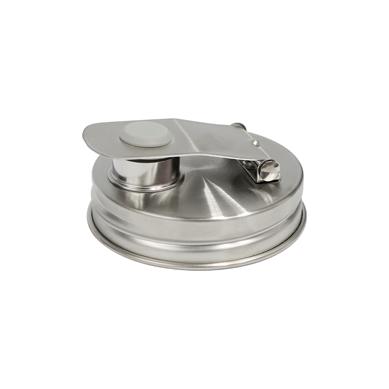 Stainless Steel Pourable Jar Lid - Wide Mouth