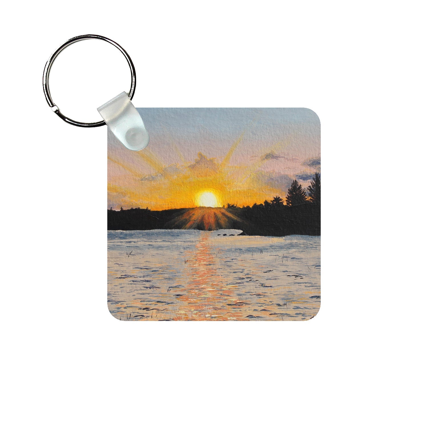 Memories of Maine Keychain