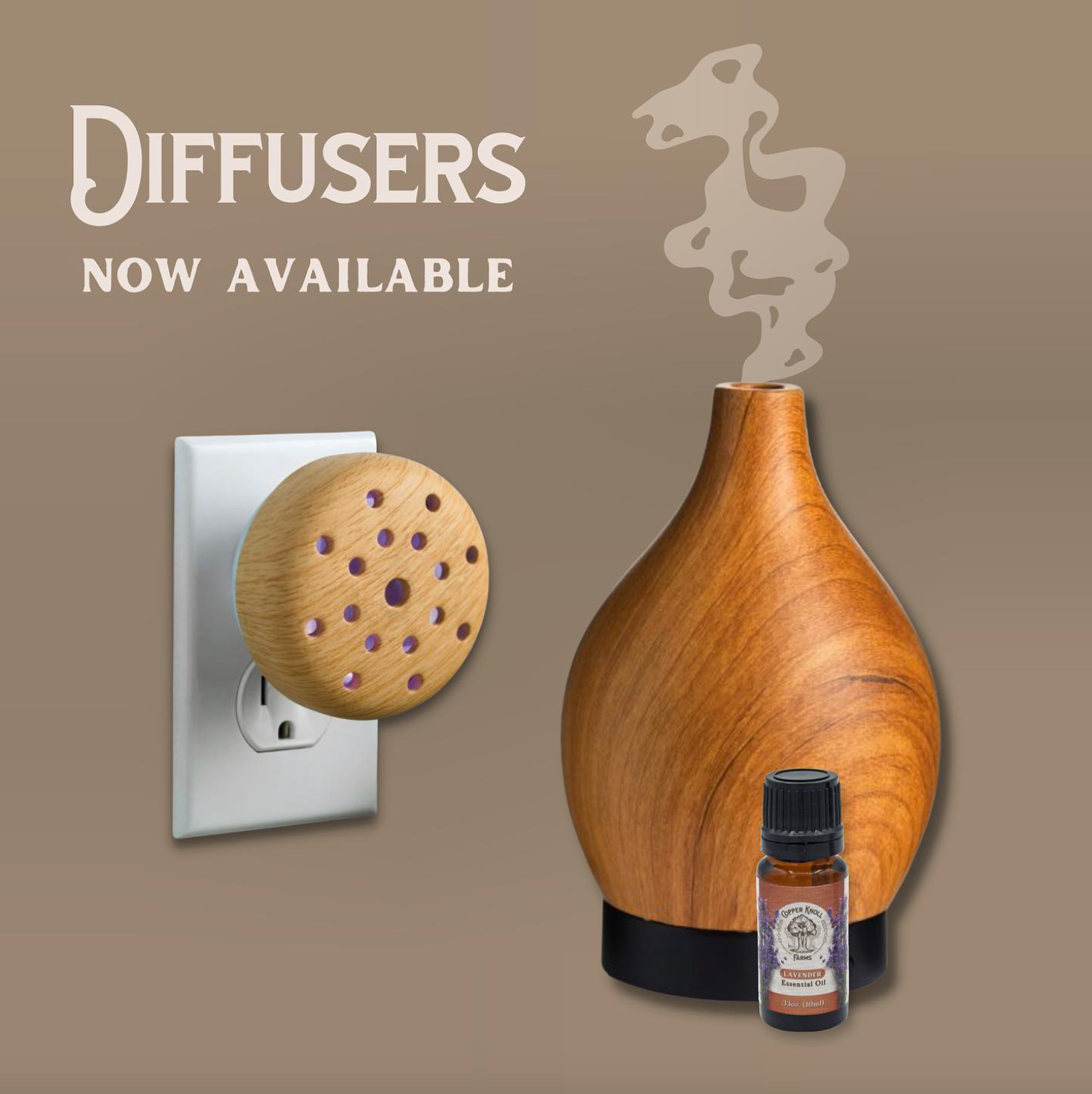 Diffusers Now Available – Copper Knoll Farms