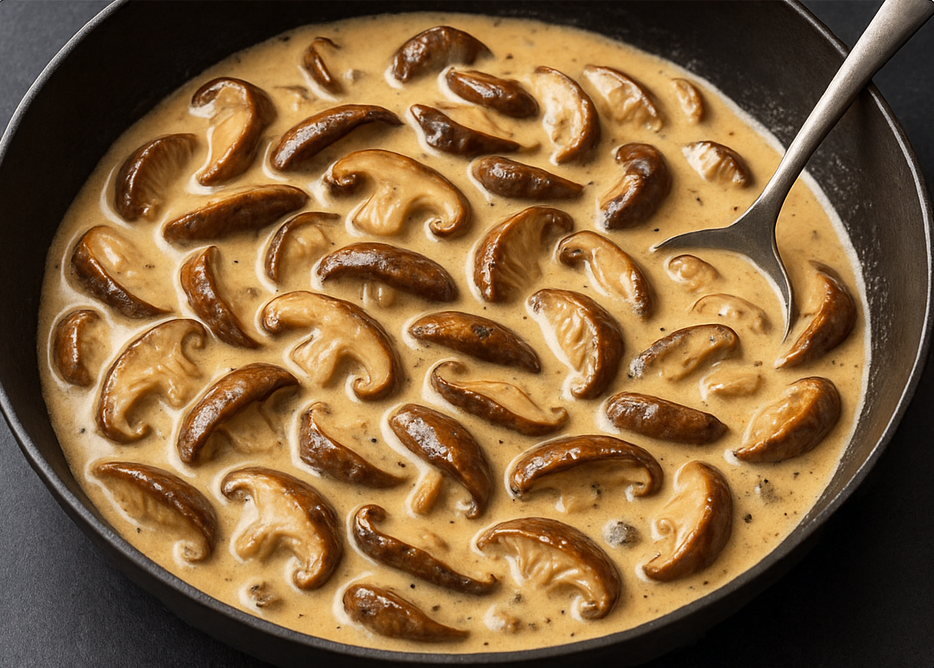 Shiitake Mushroom Sauce with Marsala