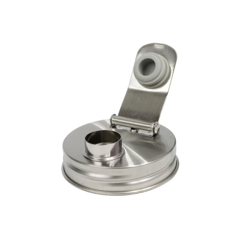 Stainless Steel Pourable Jar Lid - Wide Mouth