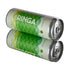 Two Ringa cans on a white background