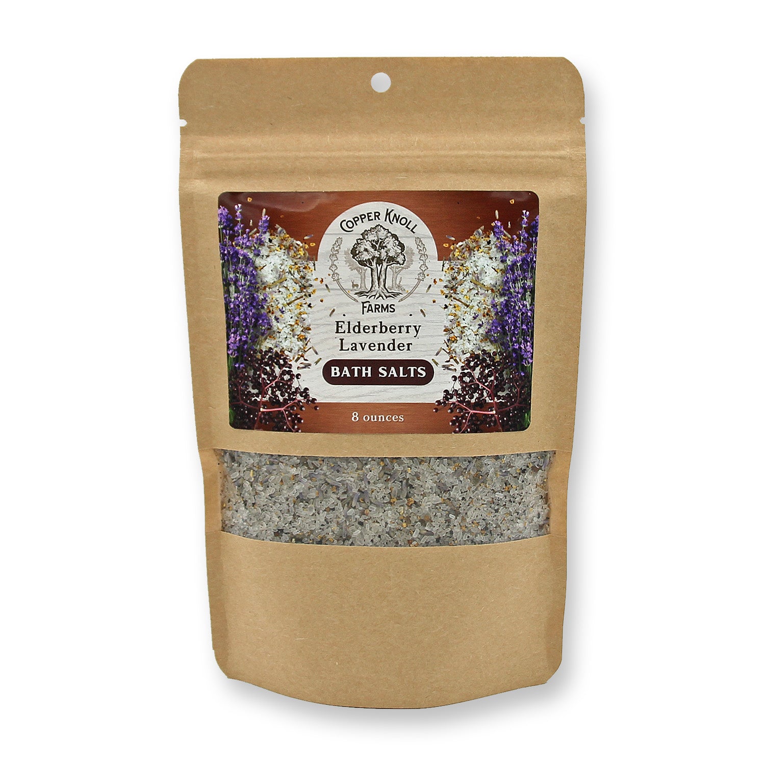 Elderberry Lavender Bath Salts