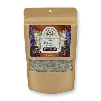 Elderberry Lavender Bath Salts