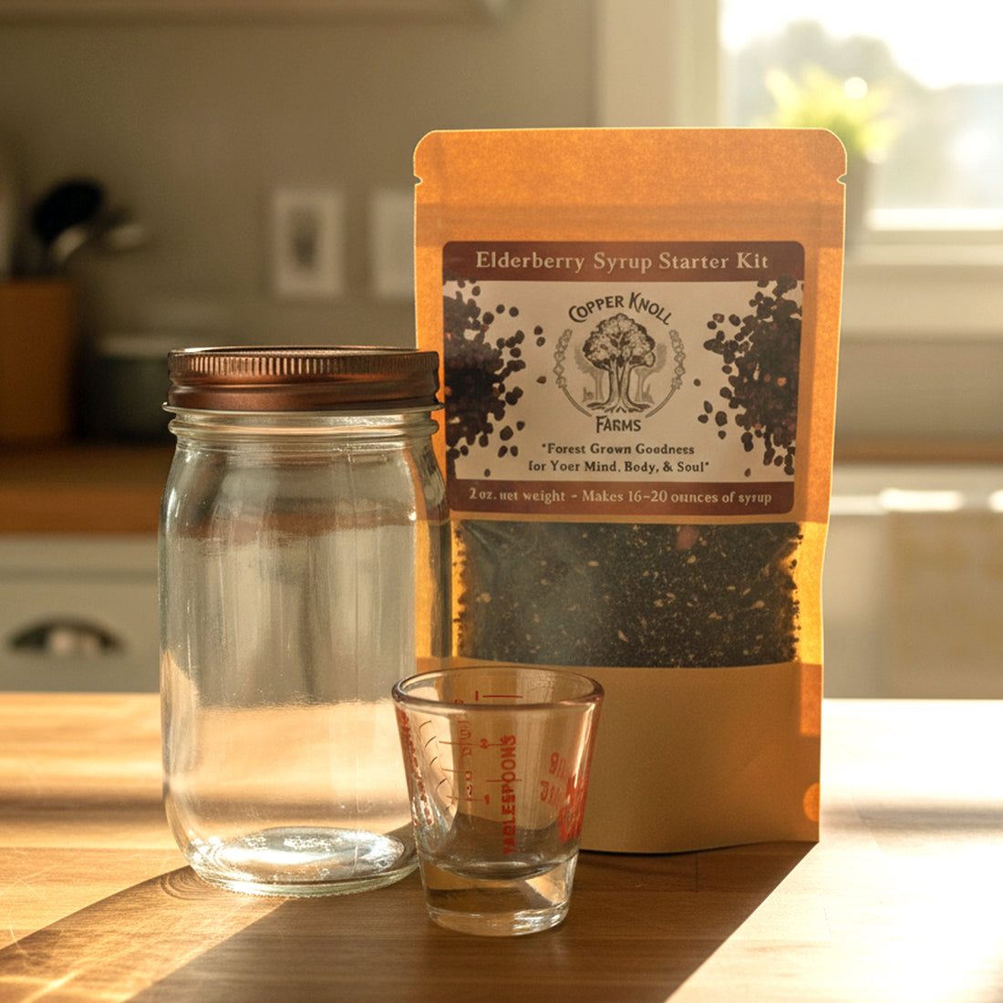 Elderberry Syrup Kit Trio