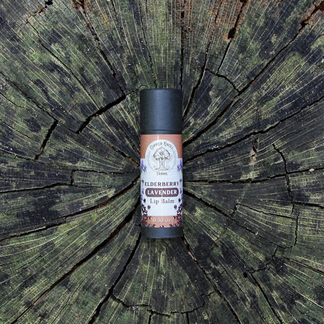 Elderberry Lavender Lip Balm