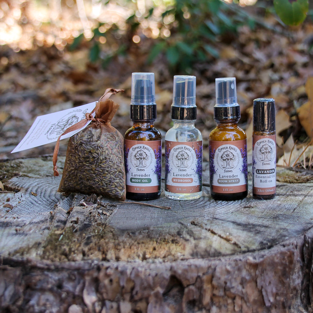 Lavender product bundle, lavender products to reduce stress