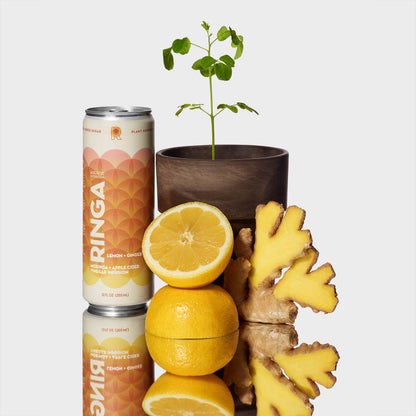 Ringa Lemon + Ginger Moringa &amp; Apple Cider Vinegar Infusion