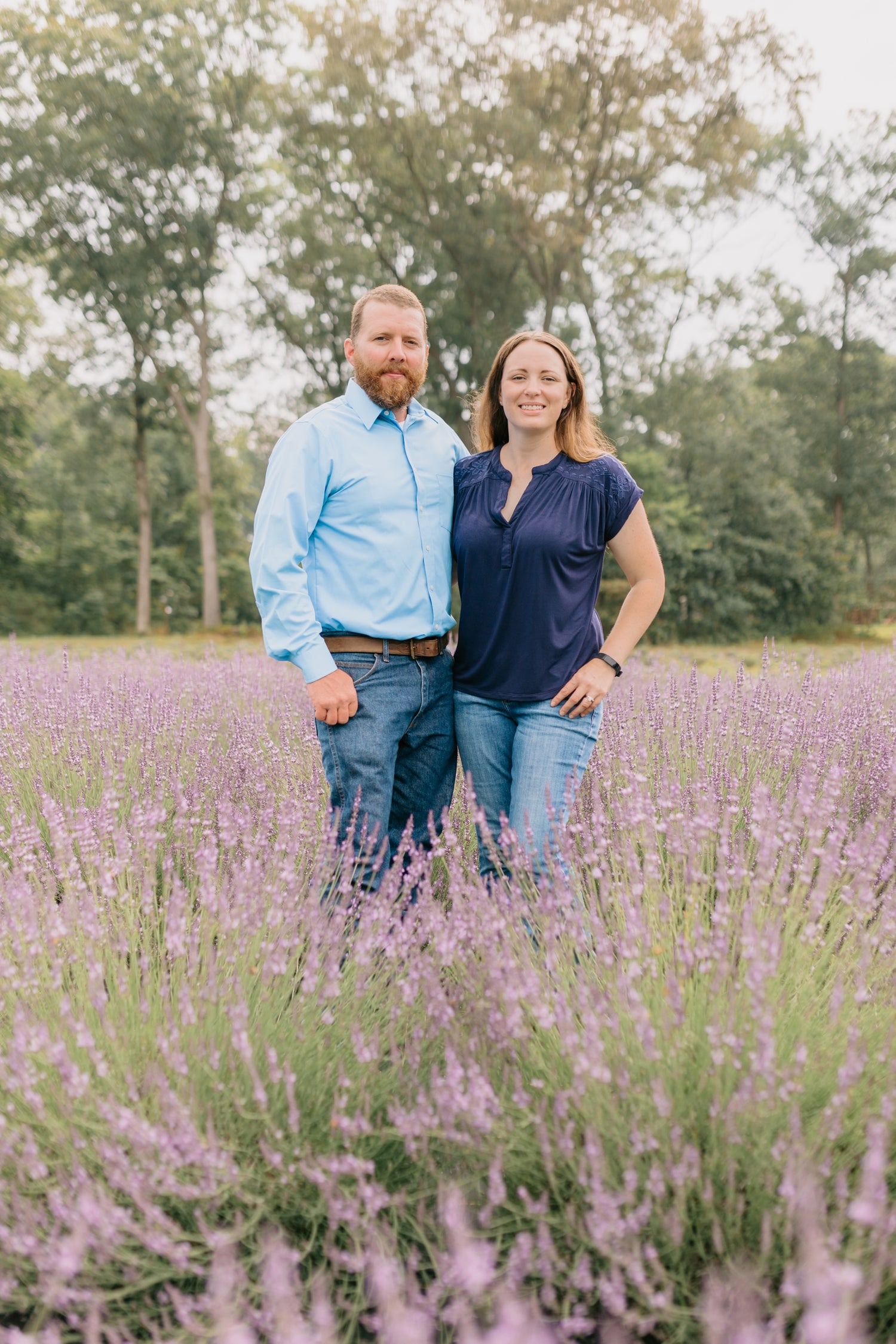 Dried Lavender Bouquet: Royal Velvet – Copper Knoll Farms