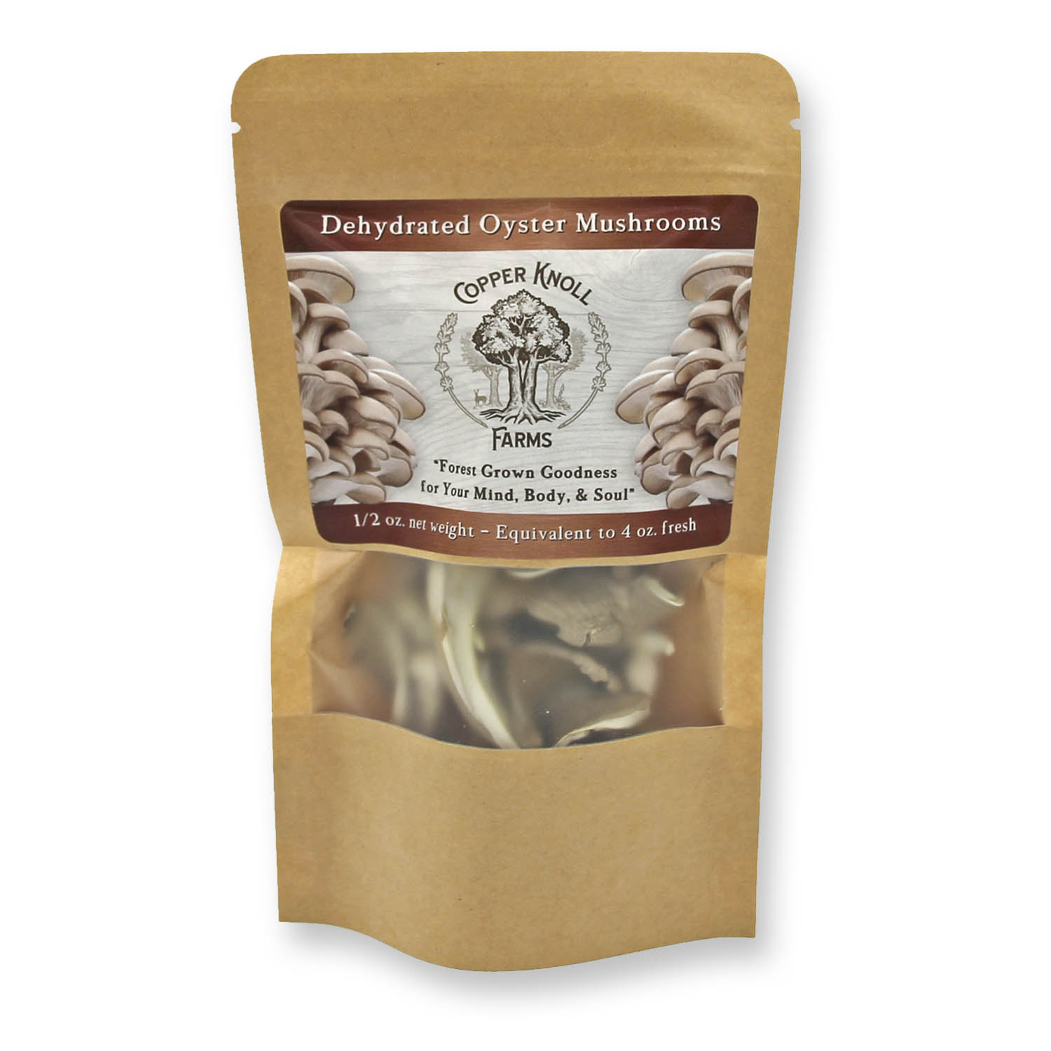 Dehydrated Oyster Mushrooms