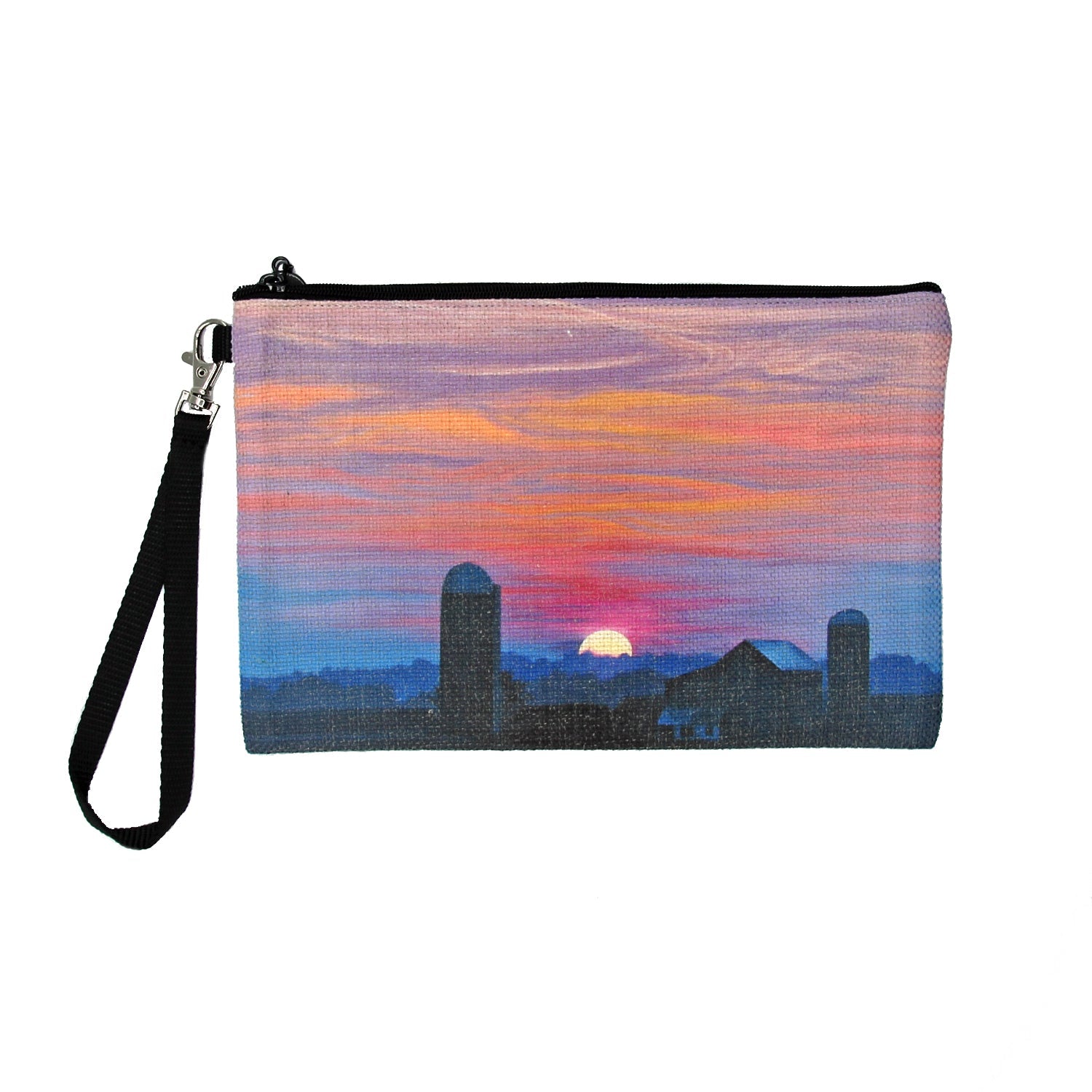 Distant Vista on Shirley Road Clutch Bag