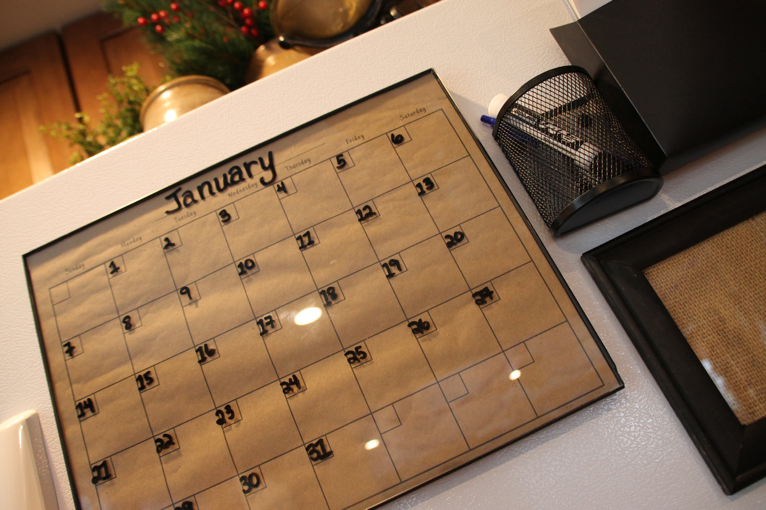 FREE Reusable Calendar
