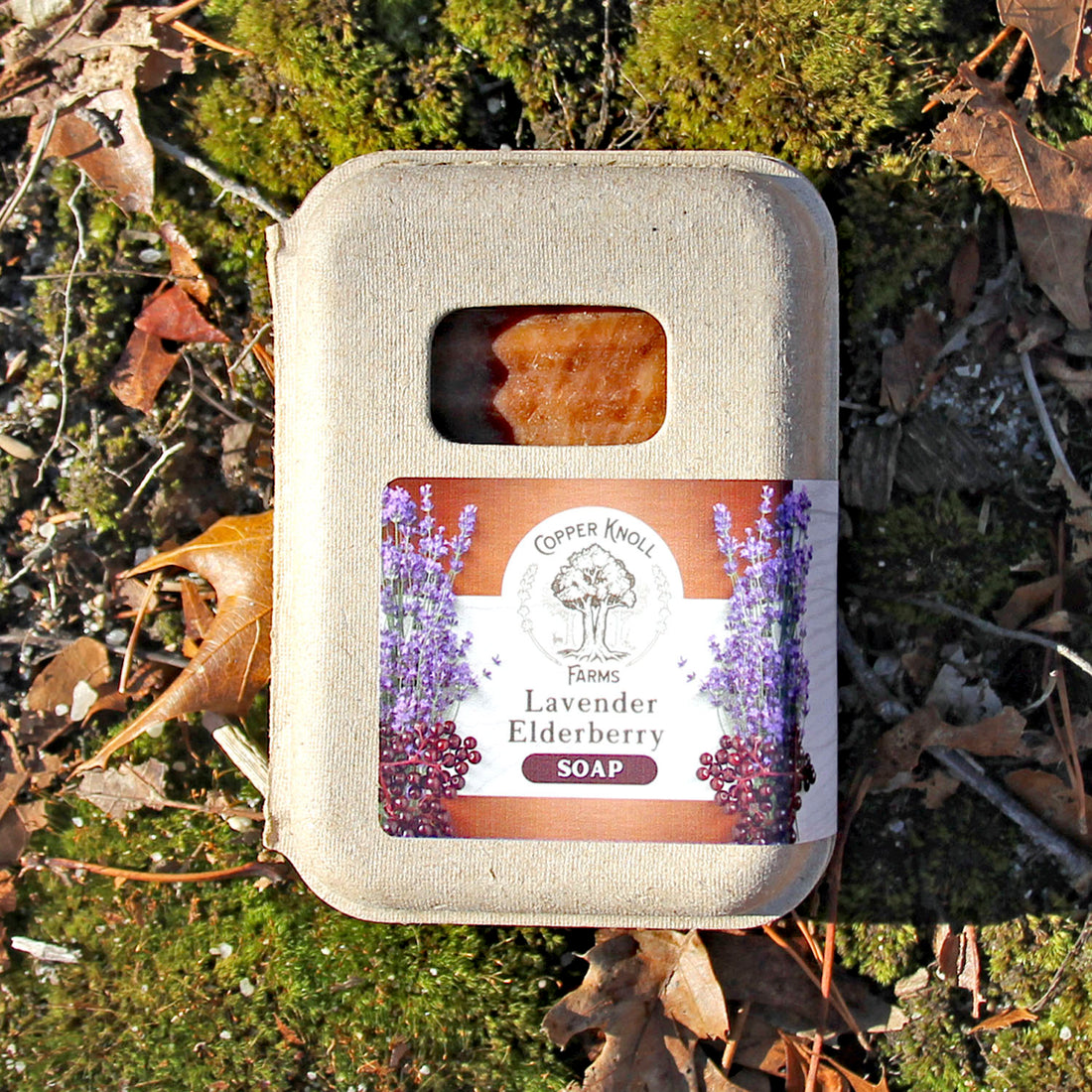 Lavender Elderberry Soap