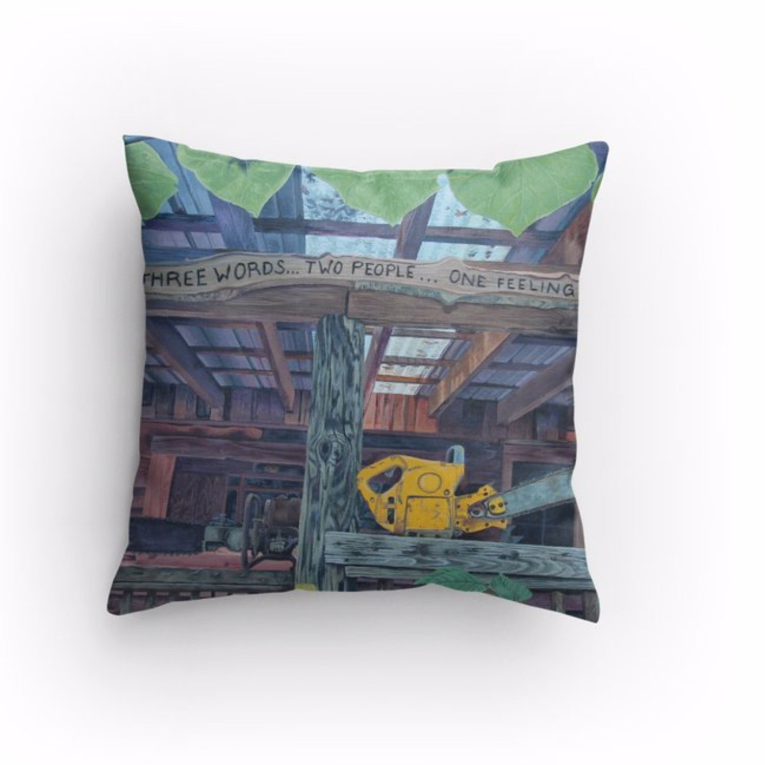 One of a Kind Filled Pillow