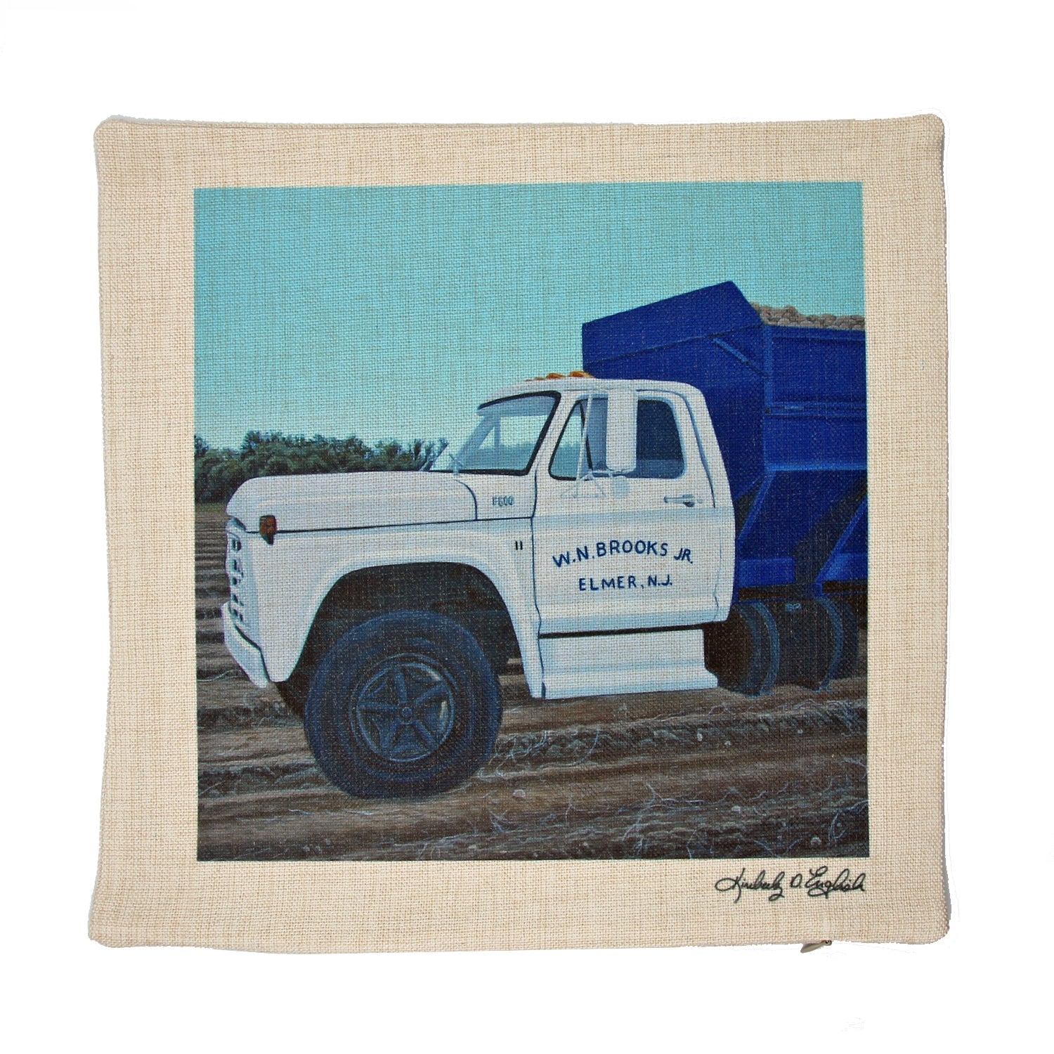 Potato Harvest in Elmer Pillow Sham