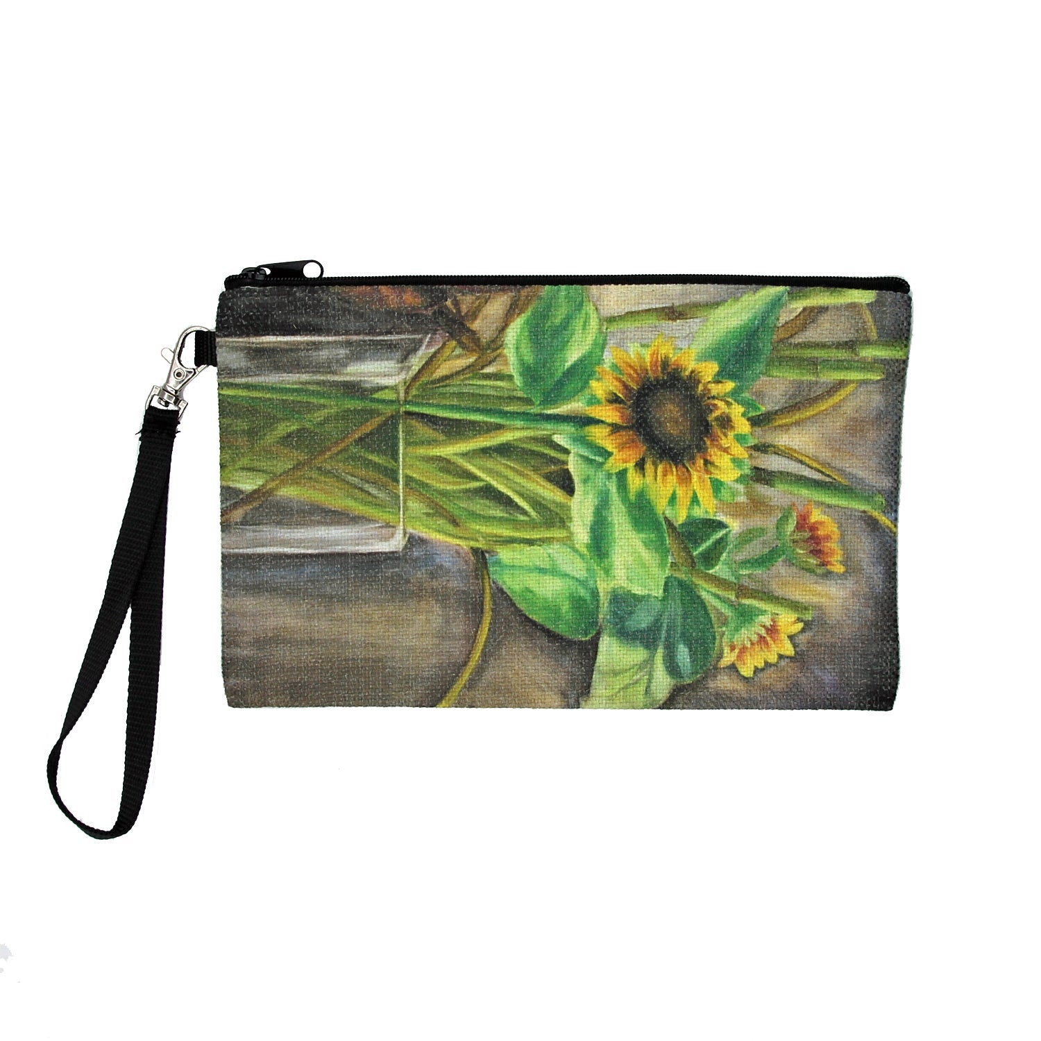 Sunflowers Clutch Bag