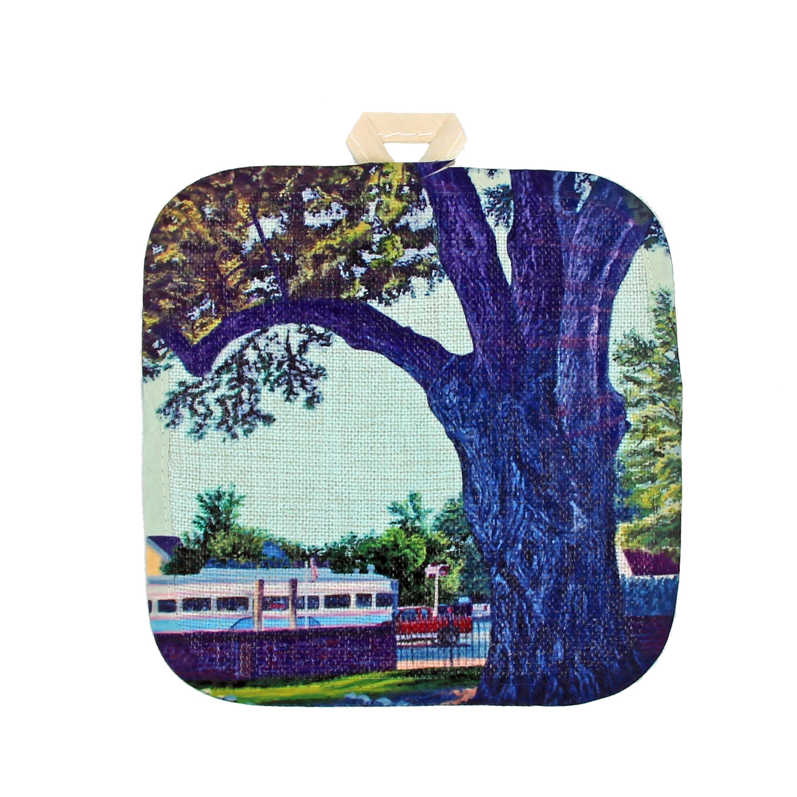 The Salem Oak Pot Holder