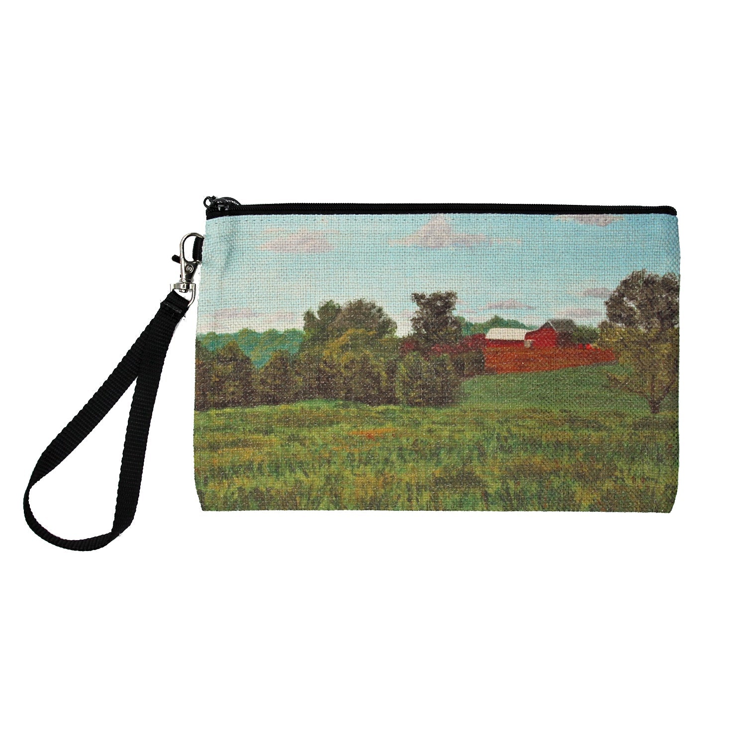 View from Woodstown-Daretown Road Clutch Bag