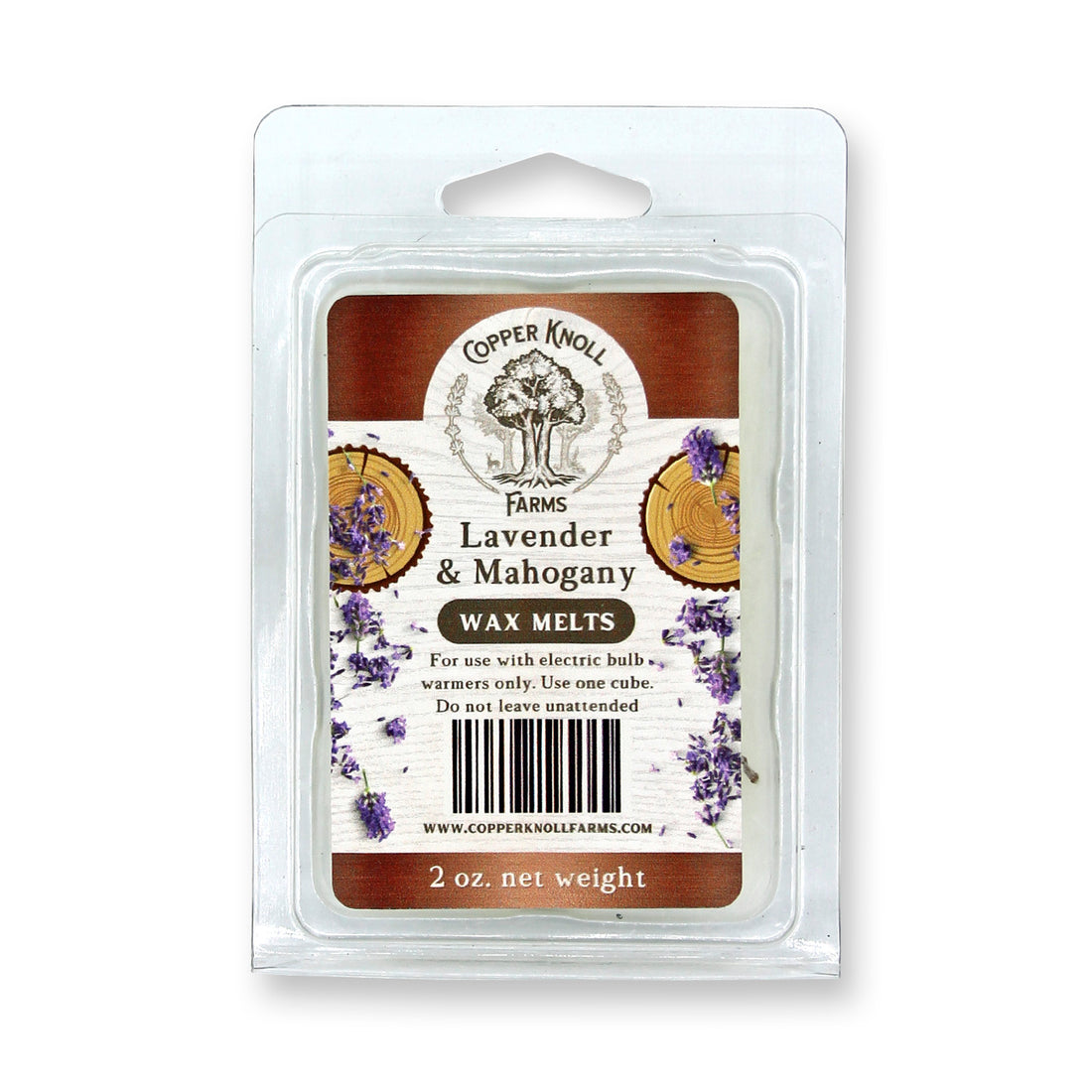 Wax Melt: Lavender & Mahogany